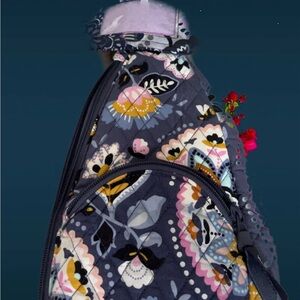 Colorful Embroidered Backpack